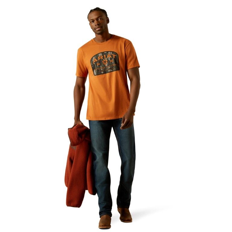 Ariat Men's Ariat Underlands Camo Badge T-Shirt