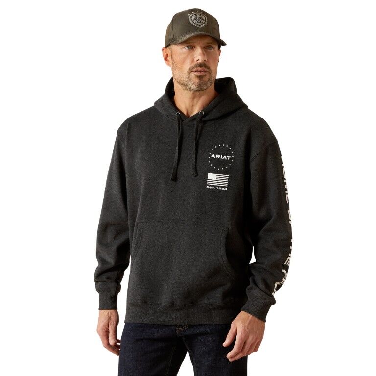 Ariat Men's Ariat Sponsor Patriot Hoodie