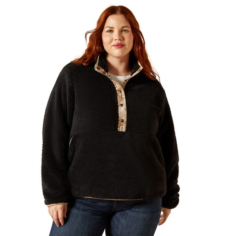 Ariat Women's Berber Snap Front Sweatshirt