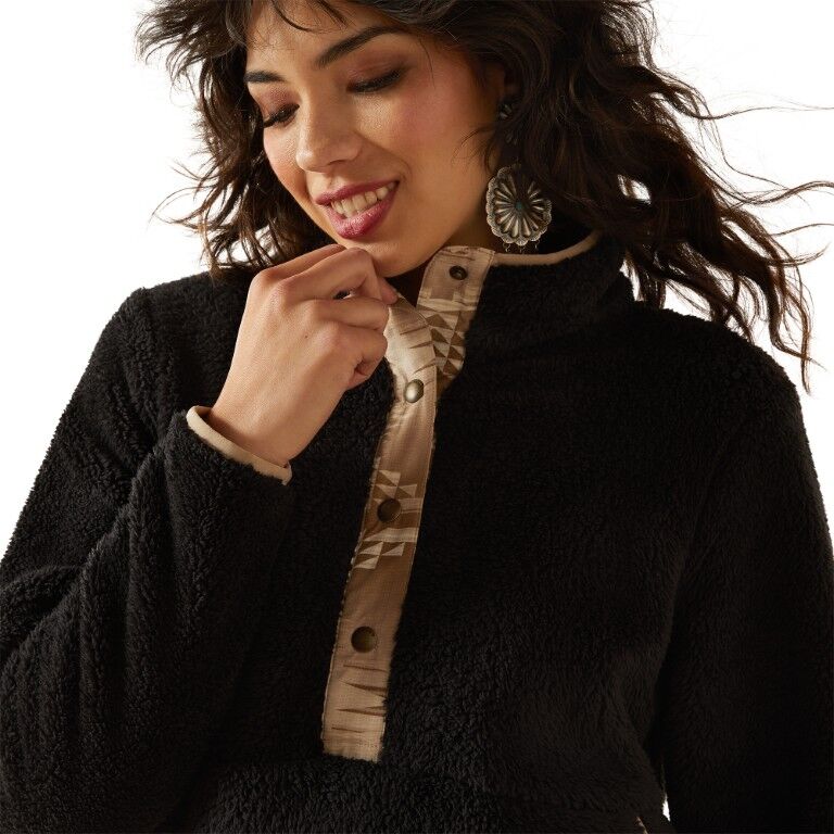 Ariat Women's Berber Snap Front Sweatshirt