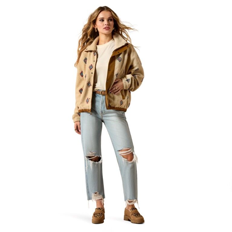 Ariat Women's Sherpa Blocked Jacked
