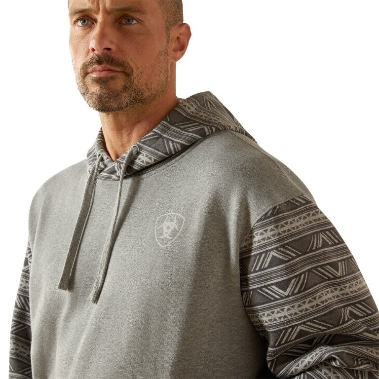 Ariat Men's Southwestern Color Block Hoodie