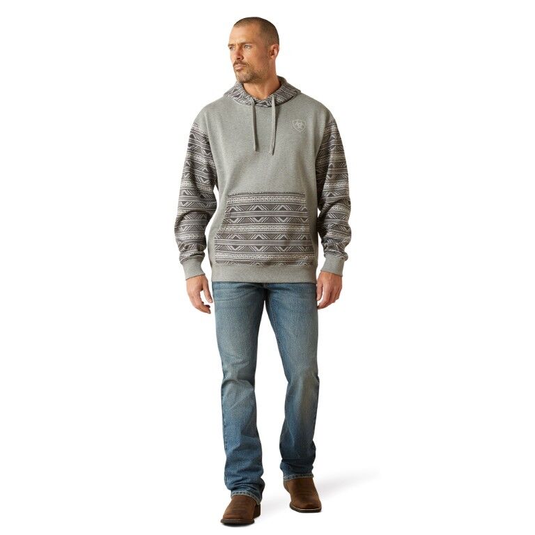Ariat Men's Southwestern Color Block Hoodie