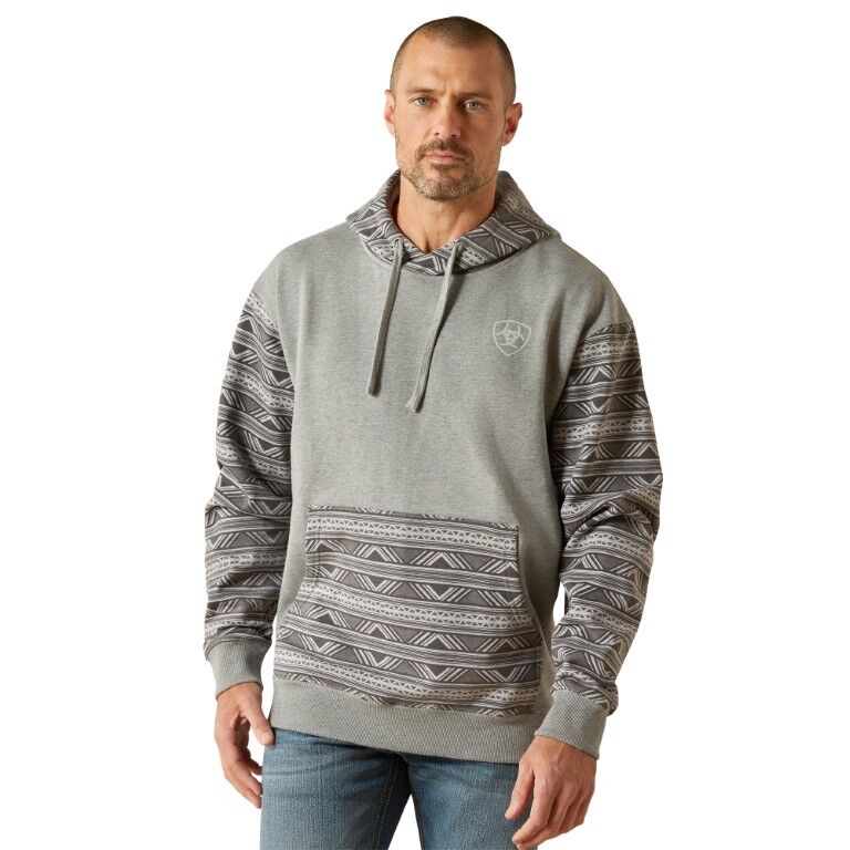 Ariat Men's Southwestern Color Block Hoodie