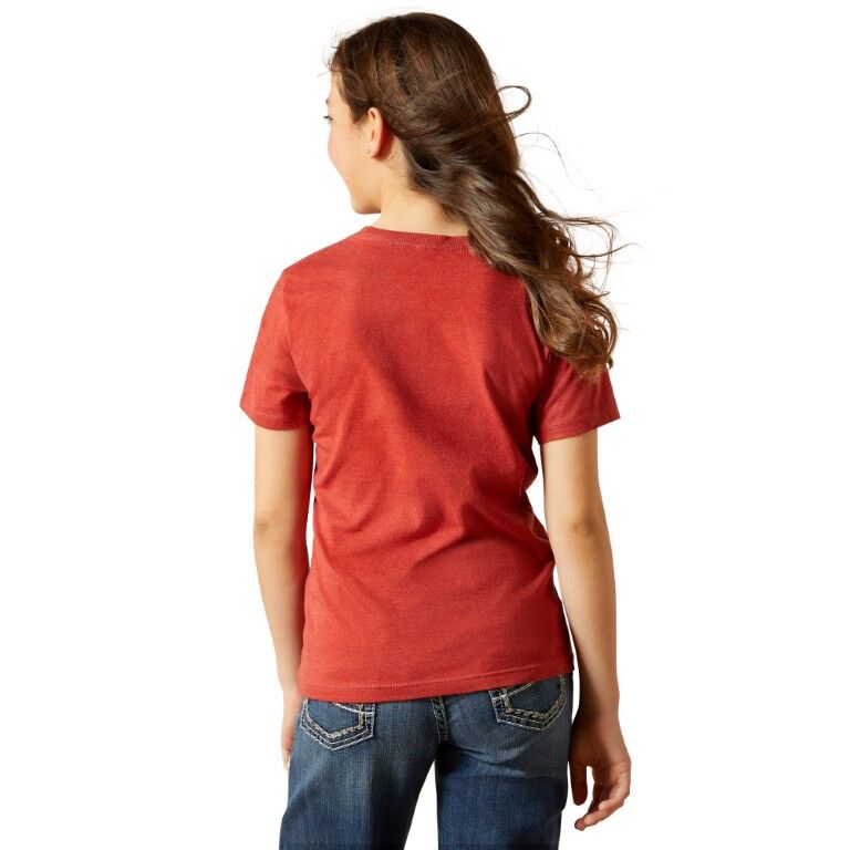 Ariat Girl's Ariat SW Logo Landscape T-Shirt
