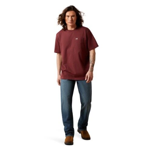 Ariat Men's Rebar Cotton Strong Standard Pocket T-Shirt