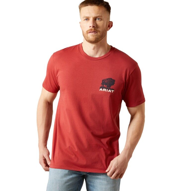 Ariat Men's Ariat Buffalo Flag T-Shirt