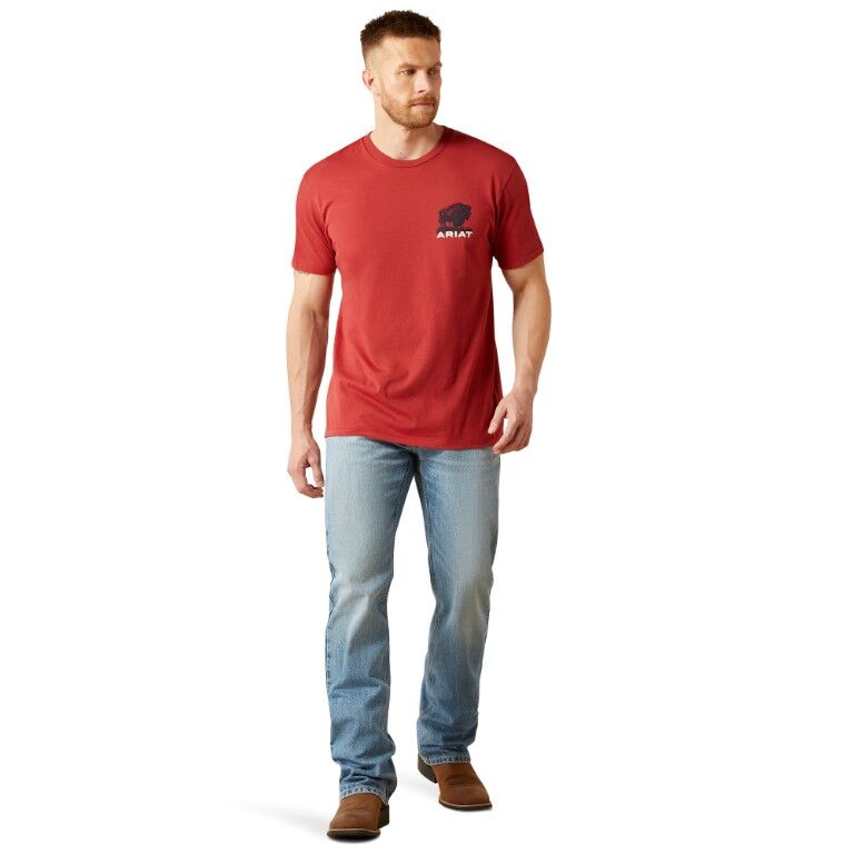 Ariat Men's Ariat Buffalo Flag T-Shirt