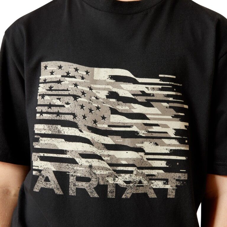 Ariat Boy's Ariat Freedom Flag T-Shirt