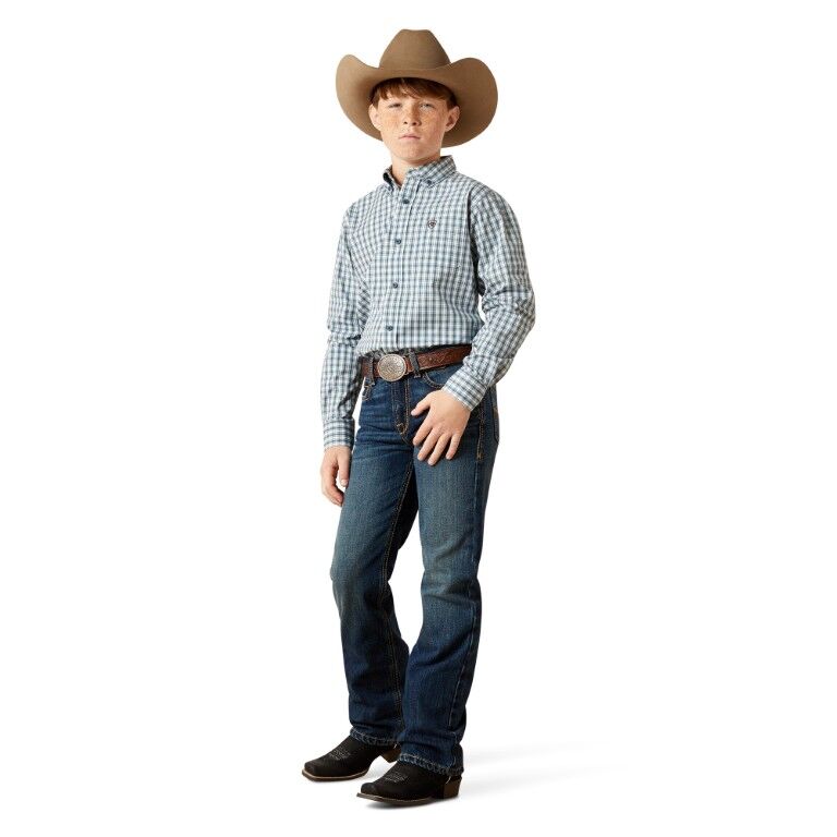 Ariat Boy's Pro Series Townes Classic Fit Shirt