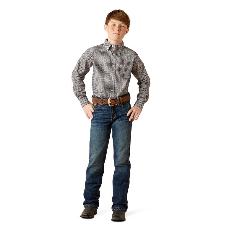 Ariat Boy's Tobias Classic Fit Shirt
