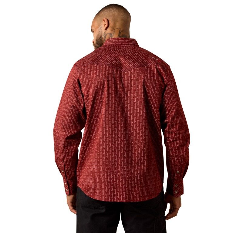 Ariat Men's FR Clemente Retro Fit Snap Long Sleeve Work Shirt