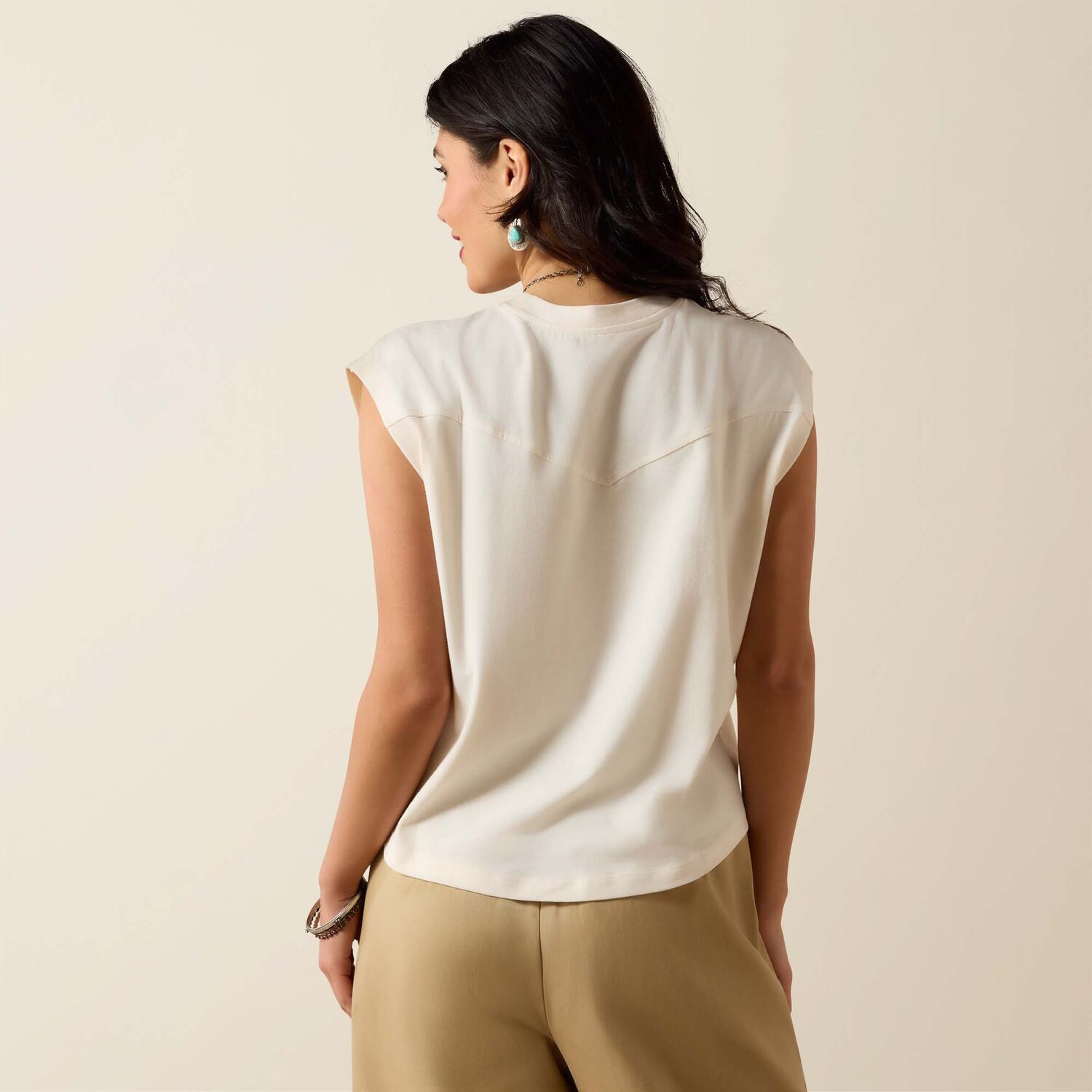 Ariat Women's Wild West Cropped T-Shirt