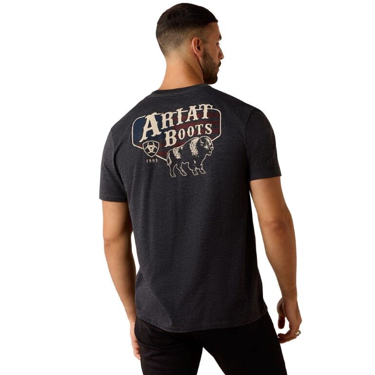 Ariat Men's American Bison Short Sleeve T-Shirt