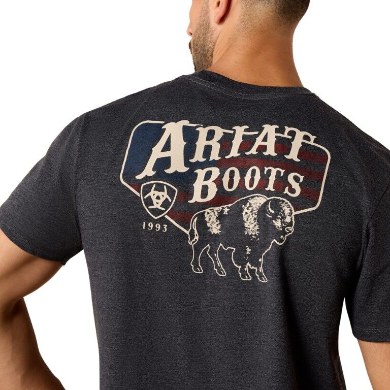 Ariat Men's American Bison Short Sleeve T-Shirt
