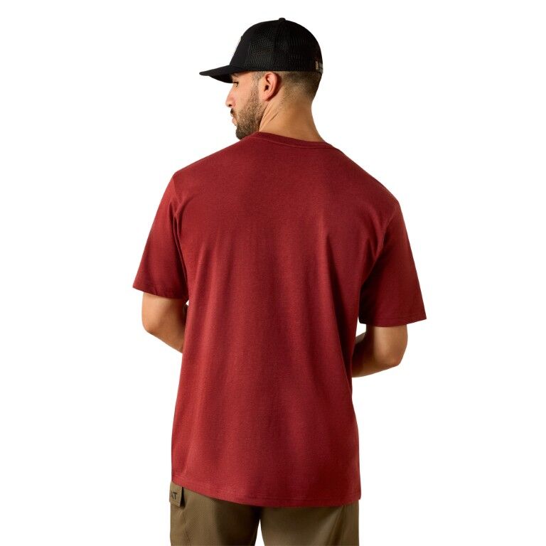 Ariat Men's Cotton Strong Standard Pocket Short Sleeve T-Shirt