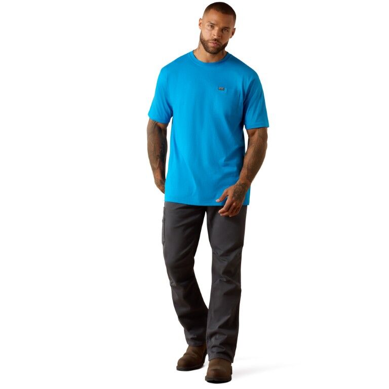 Ariat Men's Cotton Strong Standard Pocket Short Sleeve T-Shirt