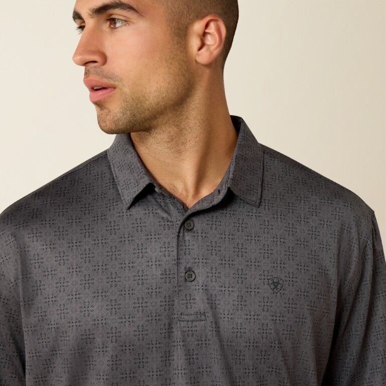 Ariat Men's Printed 360 Airflow Polo