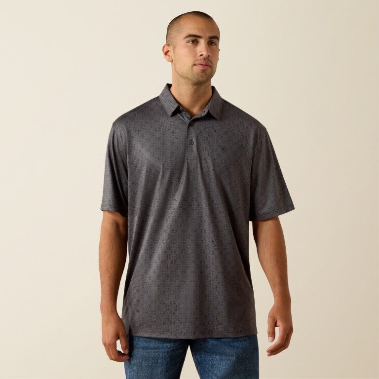 Ariat Men's Printed 360 Airflow Polo
