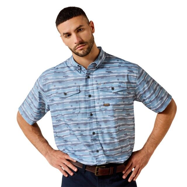 Ariat Men's Made Tough VentTEK Durastretch Short Sleeve Work Shirt