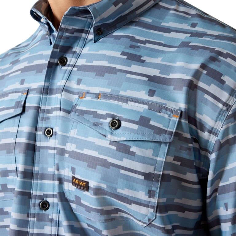 Ariat Men's Made Tough VentTEK Durastretch Short Sleeve Work Shirt