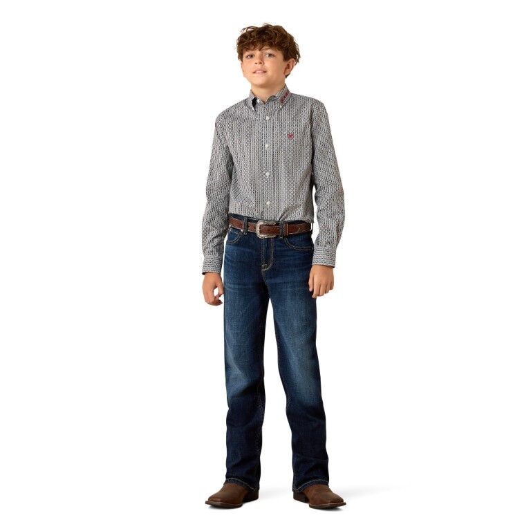 Ariat Boy's Team Ward Shirt