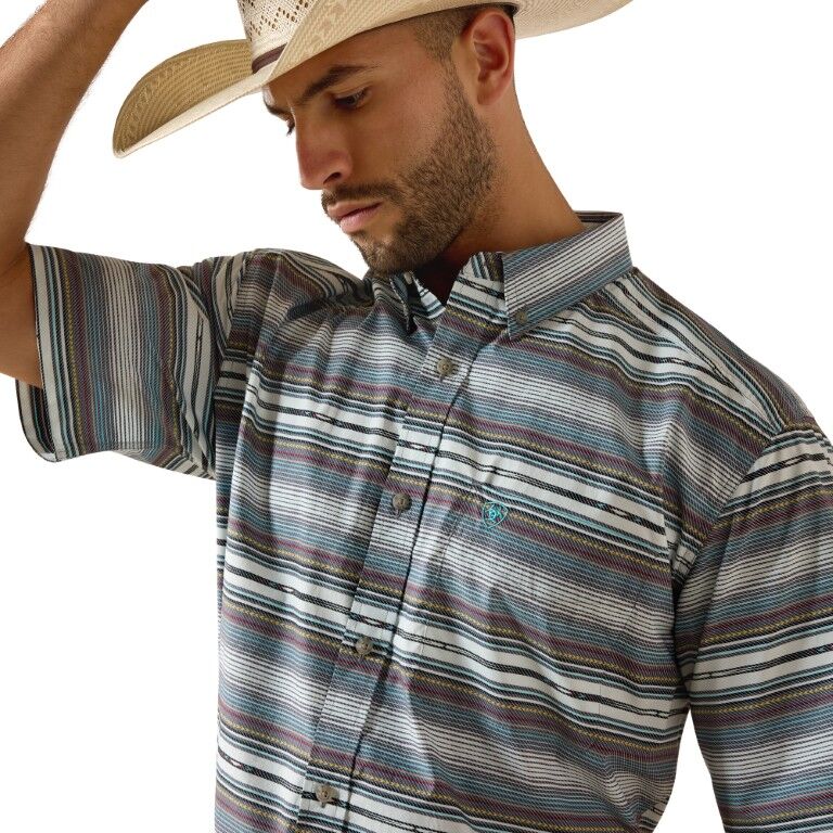 Ariat Men's Smoking Fields Pauline Classic Short Sleeve Shirt