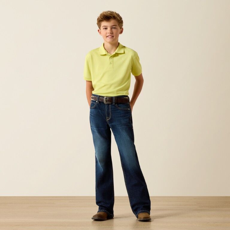Ariat Boy's B4 Relaxed Oliver Bootcut Jean