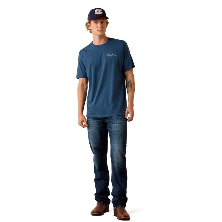 Ariat Men's Drop Down Eagle Short Sleeve T-Shirt