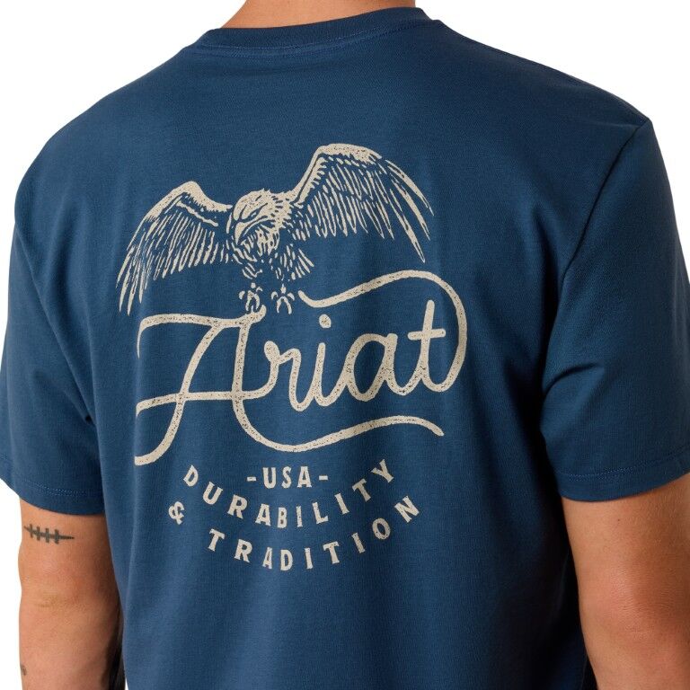 Ariat Men's Drop Down Eagle Short Sleeve T-Shirt