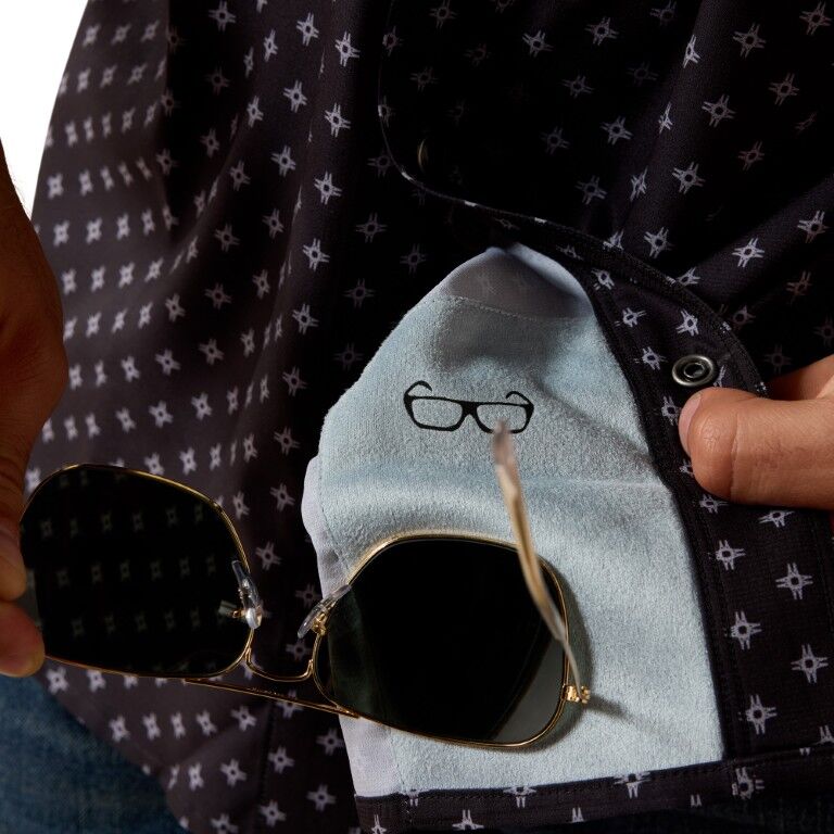 Ariat Men's Fitted Printed VentTEK Western Shirt