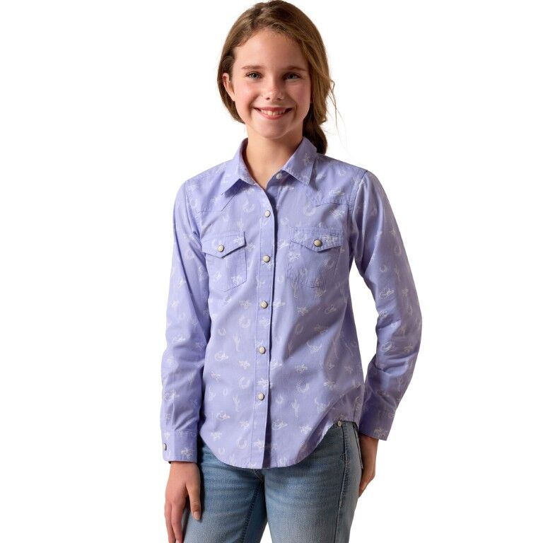Ariat Girl's Western Motifs Shirt