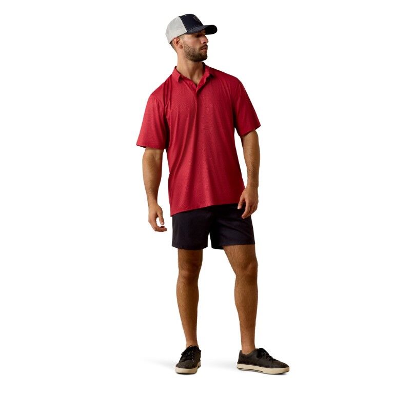 Ariat Men's Printed 360 Airflow Polo