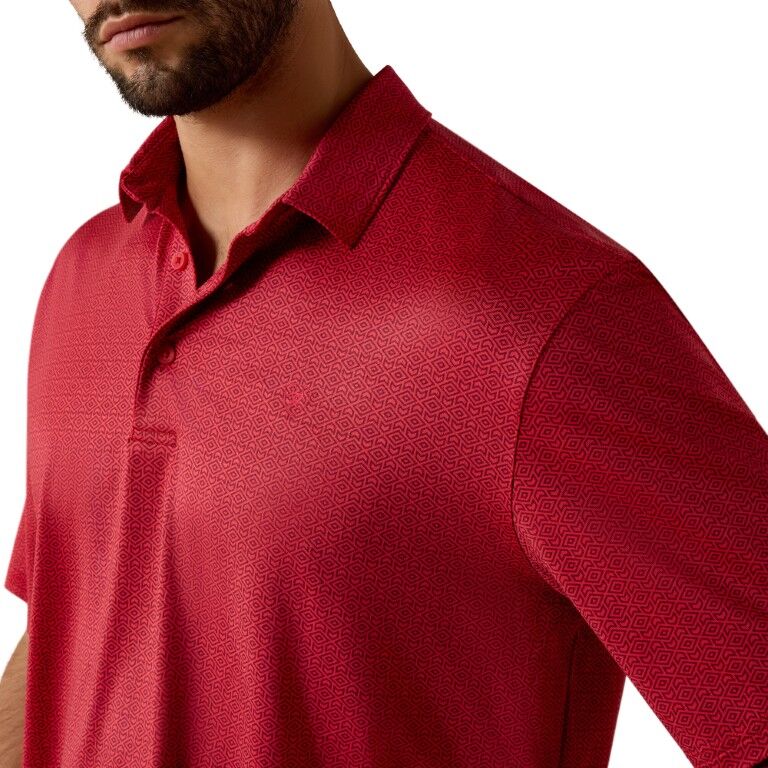 Ariat Men's Printed 360 Airflow Polo