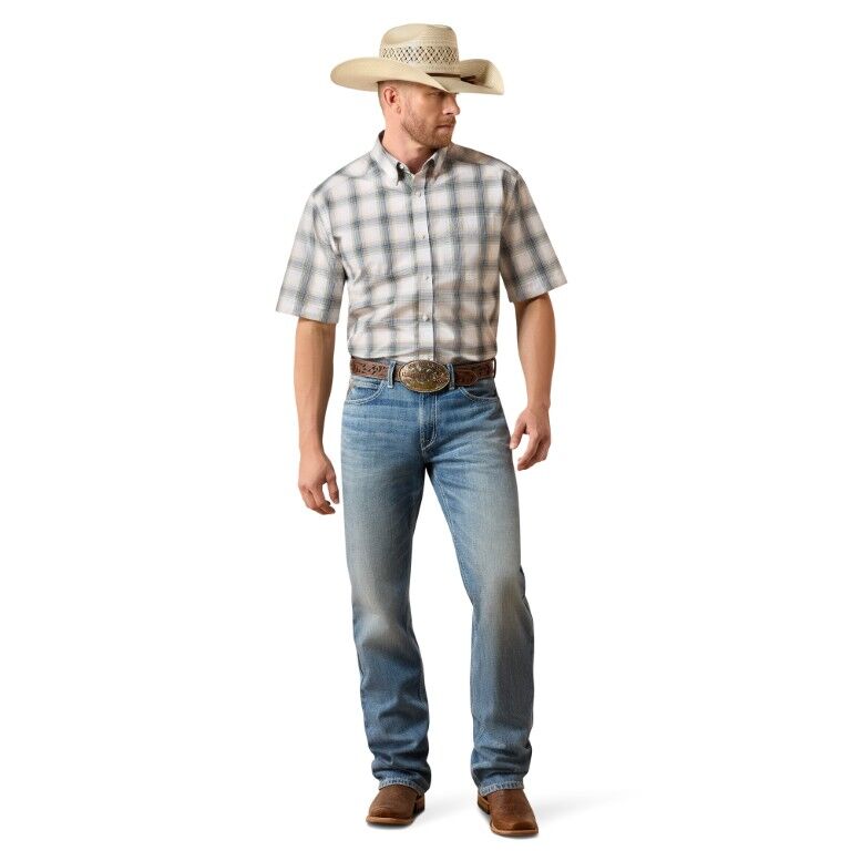 Ariat Men's Timeless Lands Santana Classic Short Sleeve Shirt