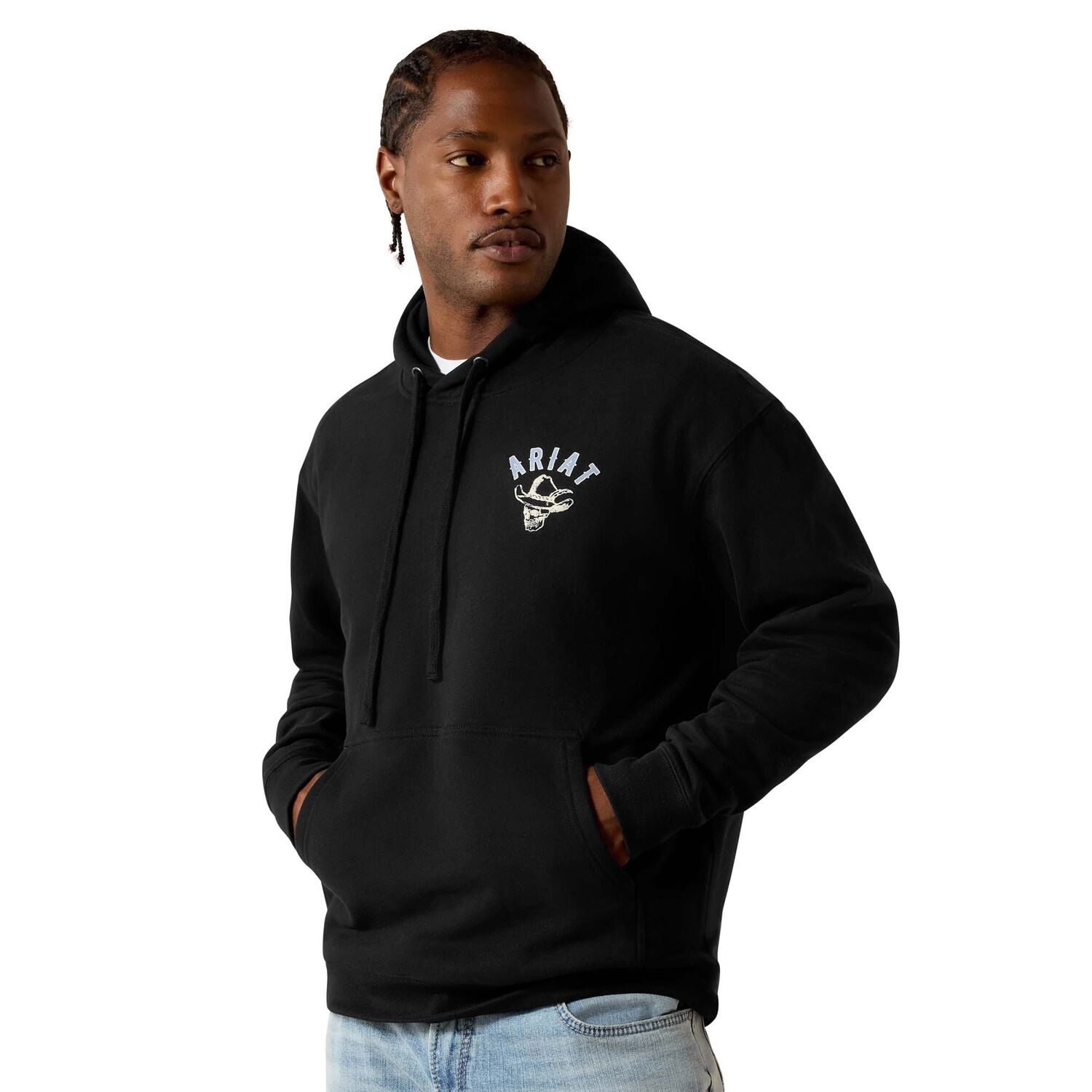Ariat Men's Ariat Stitched Skull Hoodie