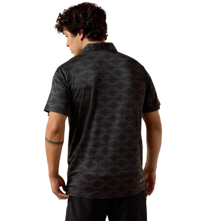 Ariat Men's All Over Print Polo