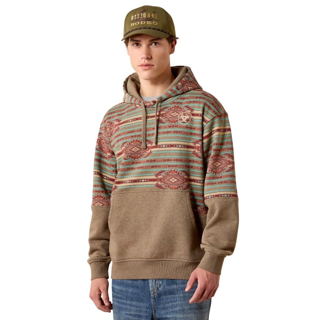 Ariat Men's Color Block Hoodie