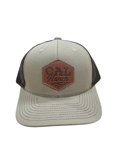 C-A-L Ranch Logo Leather Patch Hat