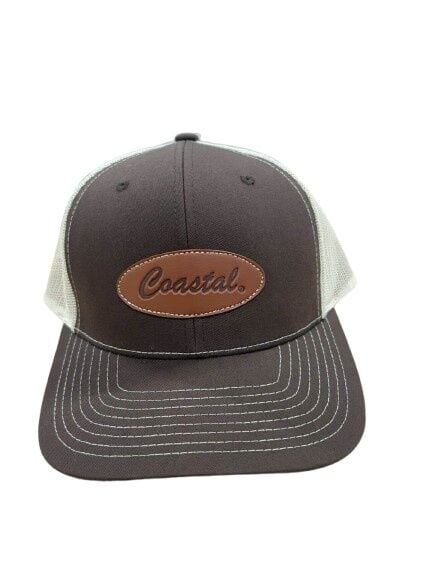 Coastal Logo Leather Patch Hat