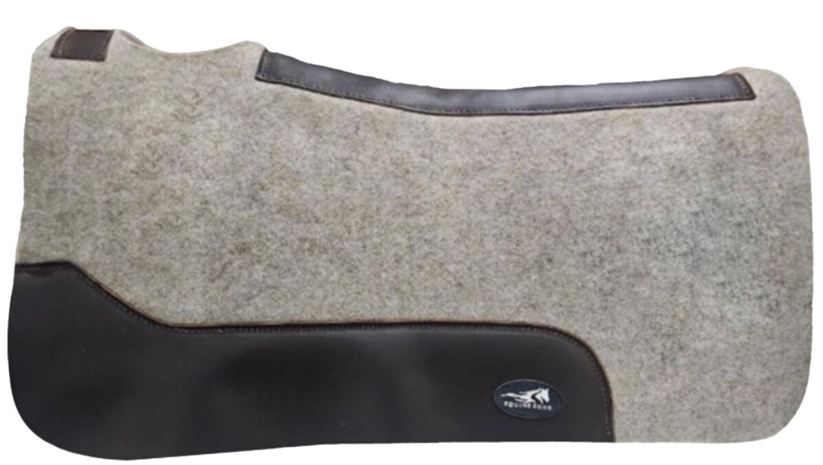 Equine Zone Tan Contoured Ranch Saddle Pad