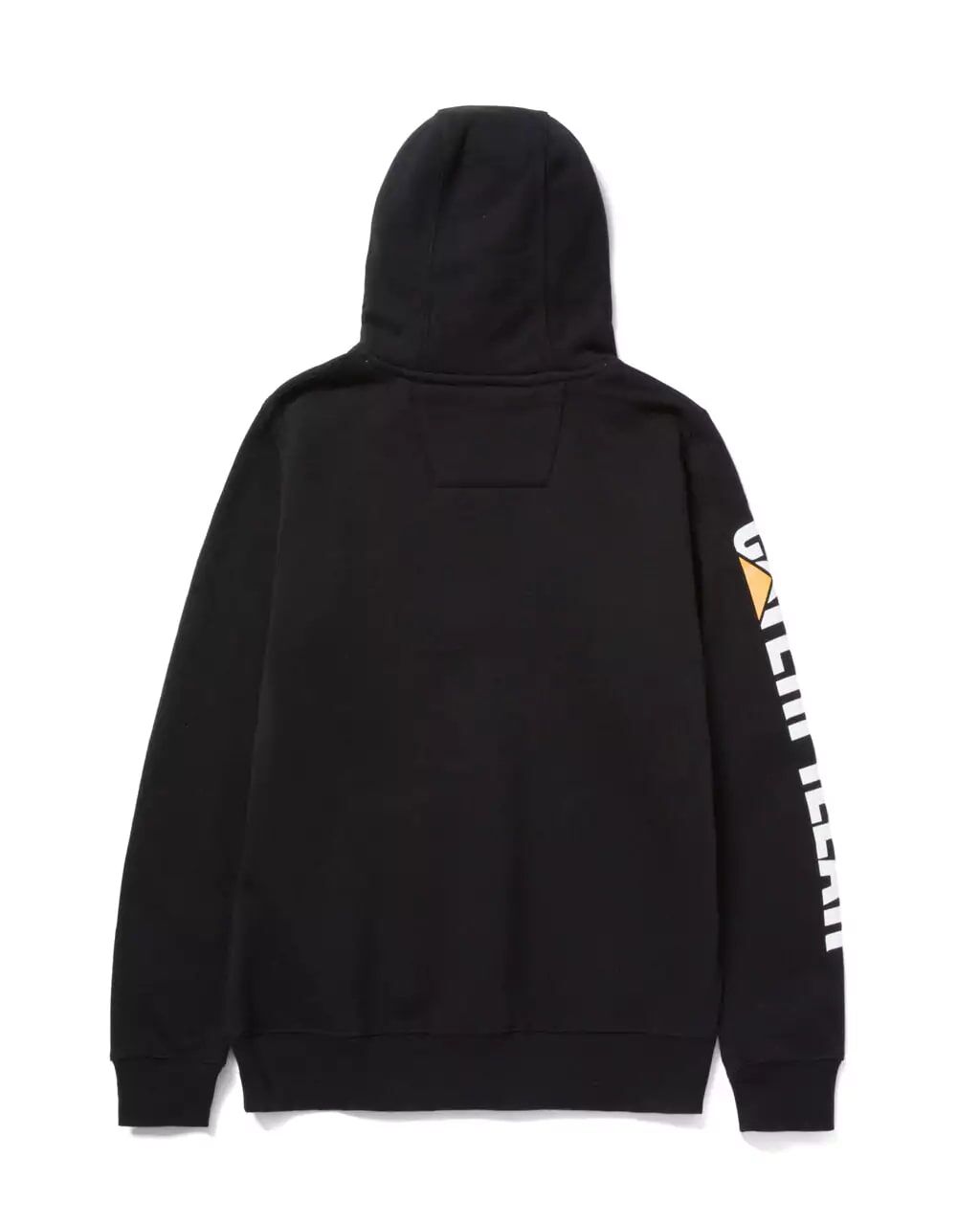 CAT Women's Trademark Banner Pullover Hoodie in Black
