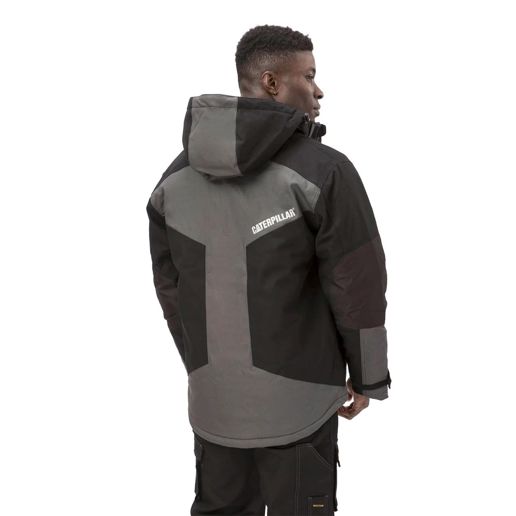 CAT Men's Triton Waterproof Insulated Jacket in Black