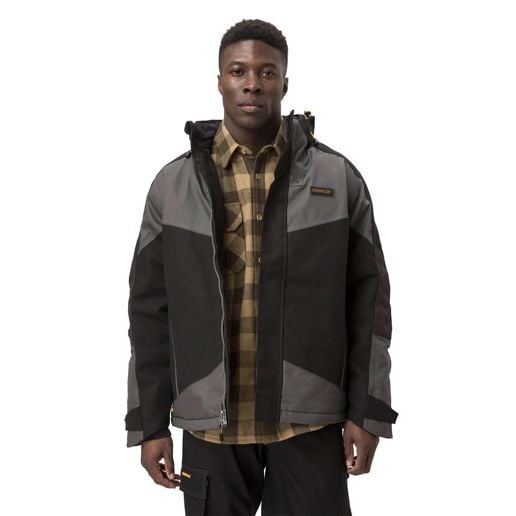 CAT Men's Triton Waterproof Insulated Jacket in Black