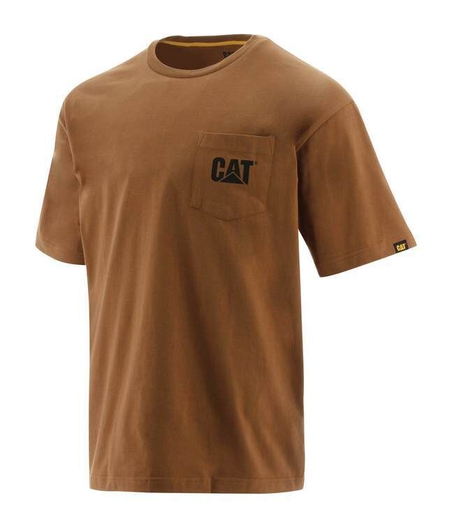 CAT Men's Logo Pocket T-Shirt