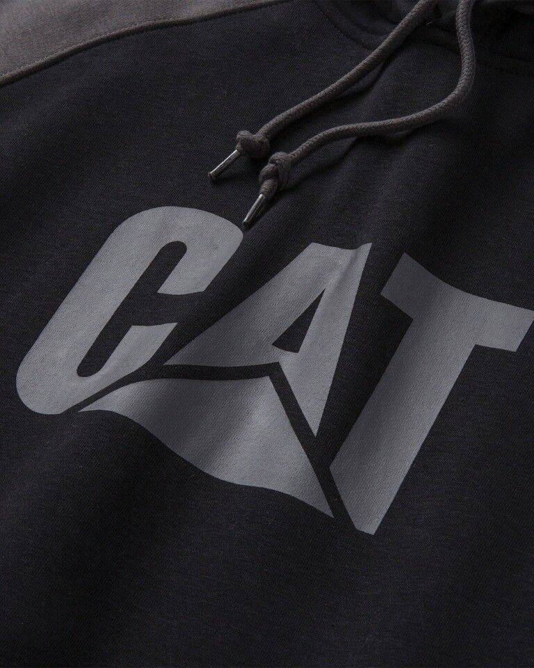 CAT Men's Colorblock Raglan Hoodie