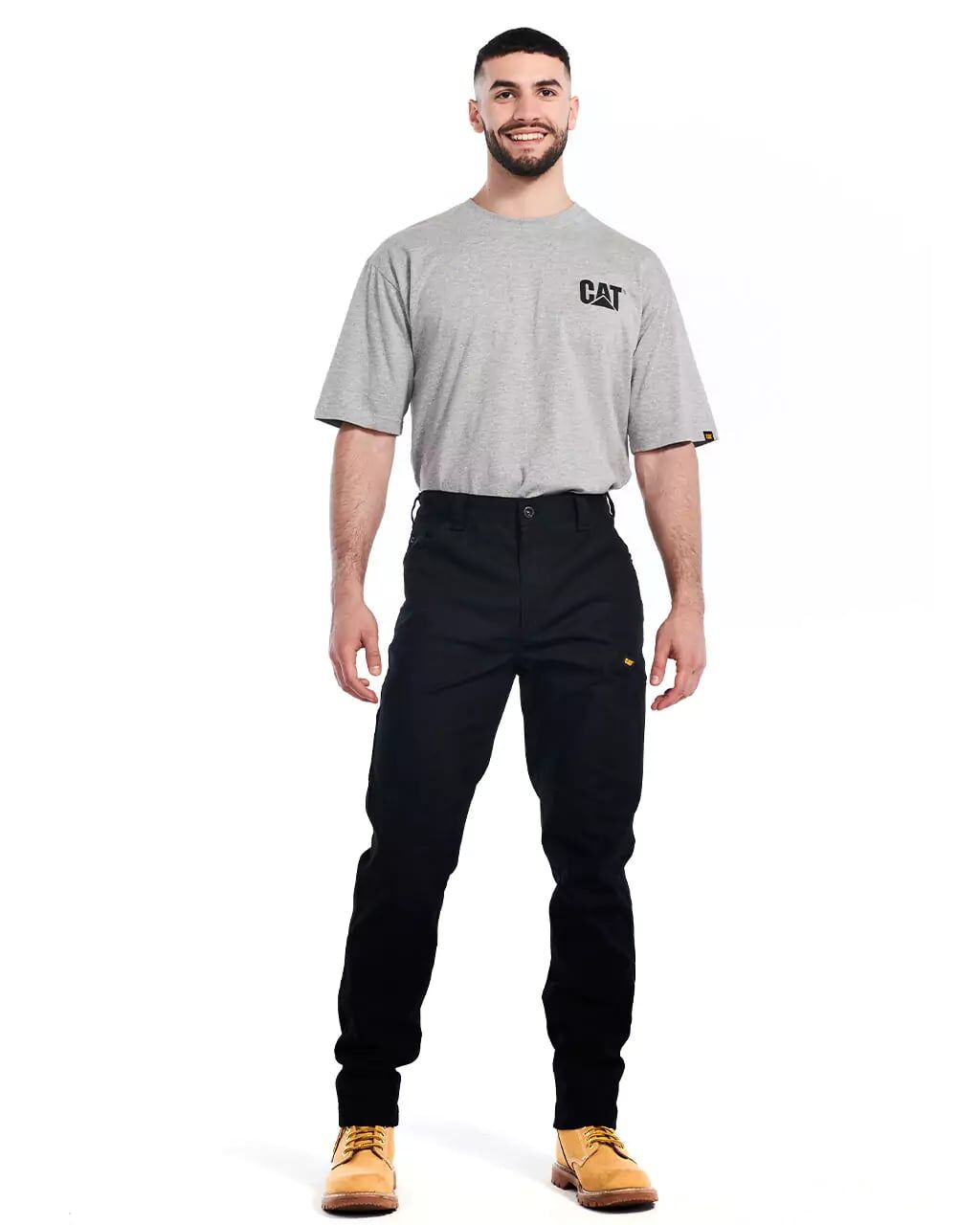 CAT Men's Stretch Canvas Utility Slim Fit Work Pant 