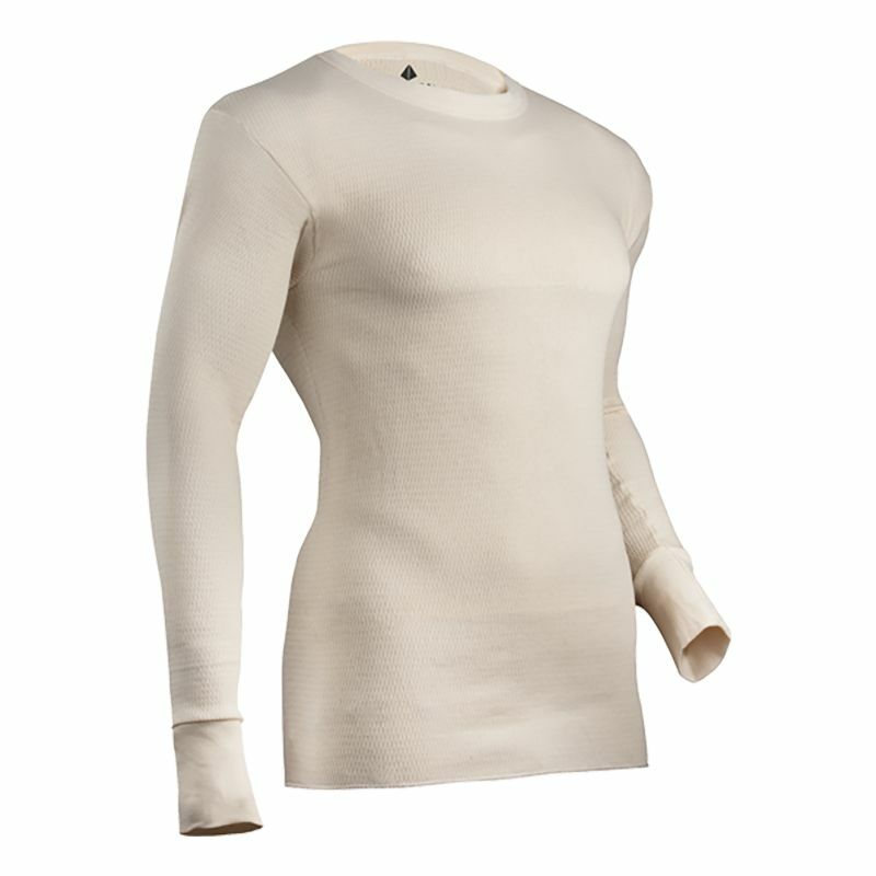 Indera Mills Men's Heavyweight Thermal Top in White