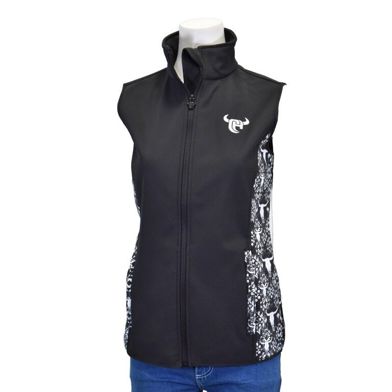 Cowboy Hardware Women's Skull Accent Polyshell Vest