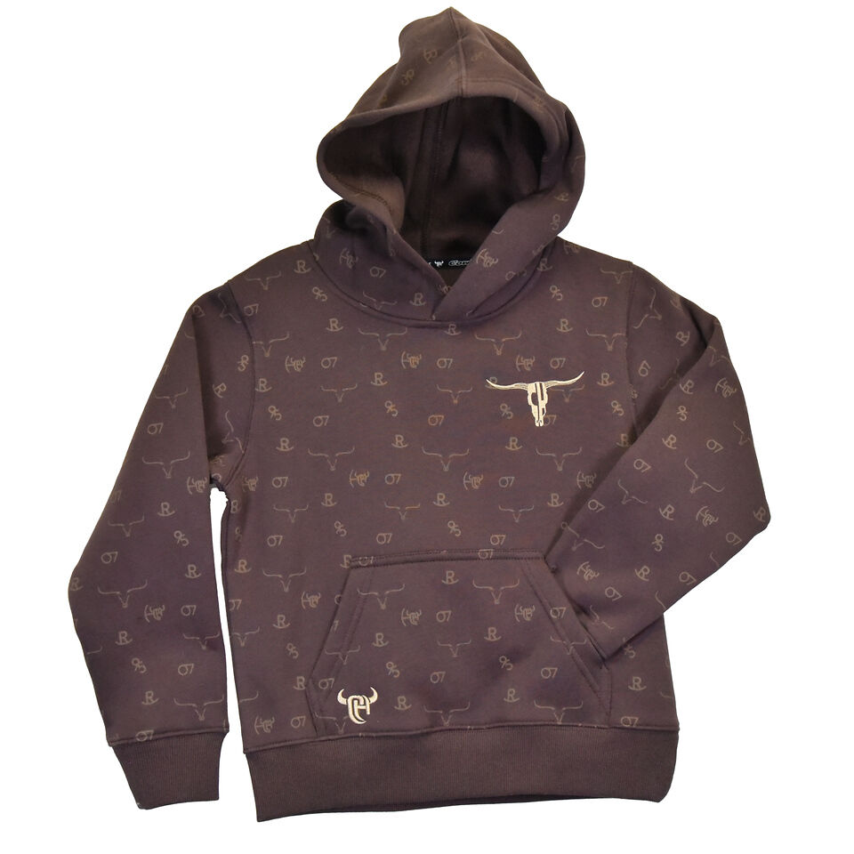 Cowboy Hardware Toddler Boy's Branding Iron Pullover Hoodie